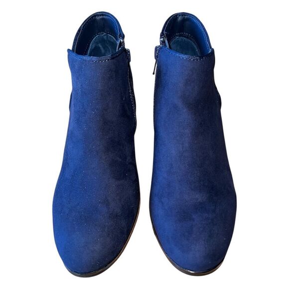 Style & Co -  Navy Blue Bootie - Wiley F1 - Women’s Size 5.5 - Picture 3 of 10
